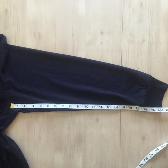 Puma Mens Lightweight Track Jacket logo Sz L Blue - Picture 6 of 8